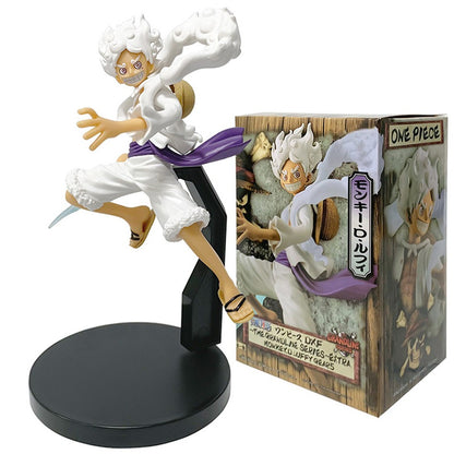 Anime ONE PIECE Figura de Ação 18cm Nika Monkey D Luffy Bonecos de Ação Modelo de PVC Estátua Colecionável Brinquedo Presente Em Estoque