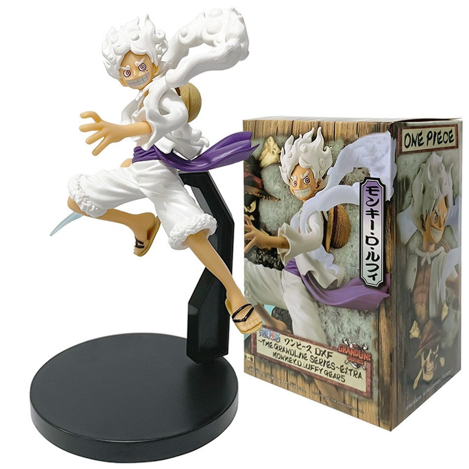 Anime ONE PIECE Figura de Ação 18cm Nika Monkey D Luffy Bonecos de Ação Modelo de PVC Estátua Colecionável Brinquedo Presente Em Estoque