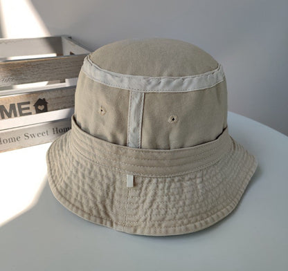 Korean Big Head Washed Denim Bucket Hats Men Cotton Sun Hat Plus Size 64cm Oversize Bob Panama Unisex Big Size Fisherman Cap