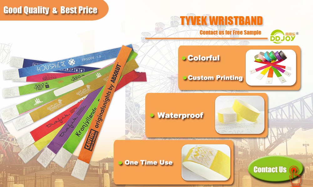 100pcs Colorful Neon Paper Wristbands Mixed Multicolor Waterproof Bracelet charms for Events Festivals,non-custom