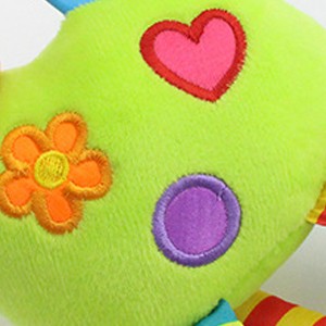 47CM Baby Stroller Soother Hanging Doll Giraffe with Soft Cotton Crib Bell Infant Bed Game Educational Toy for Son Daughter Gift