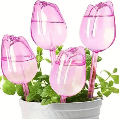 Simulated Glass Automatic Plant Watering Bulbs Shape Flower Plant Water Dripper Lightweight Plant Device Drip Irrigation System