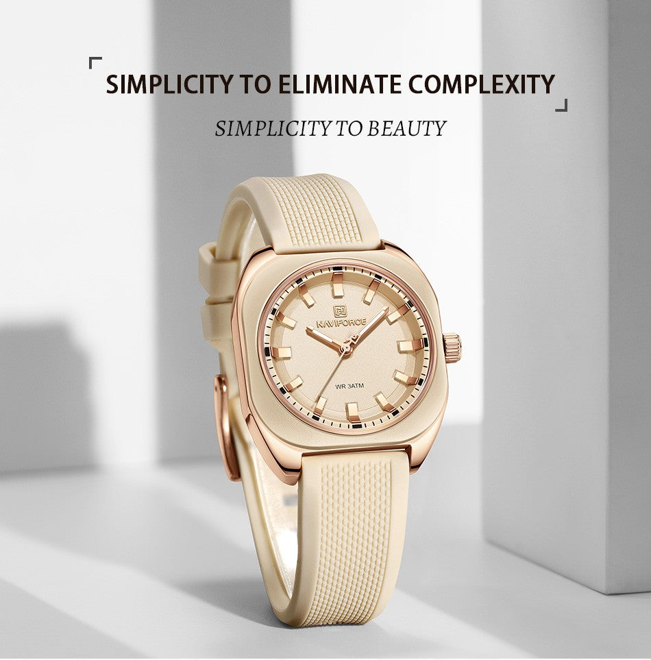 NAVIFORCE Elegant Watch For Women Fashion Quartz Wristwatch Woman Watches Ladies Festival Valentine's Day Gift Clock Reloj Mujer