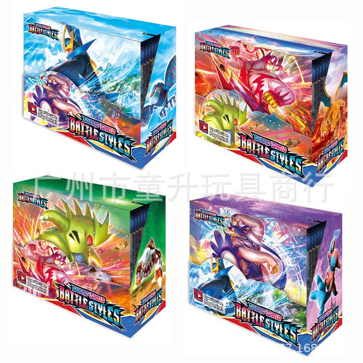 360 Pcs Pokemon Card Prismatic Evolutions Obsidian Flames PALDEAN FATES Surging Sparks English Booster Battle Transaction Card