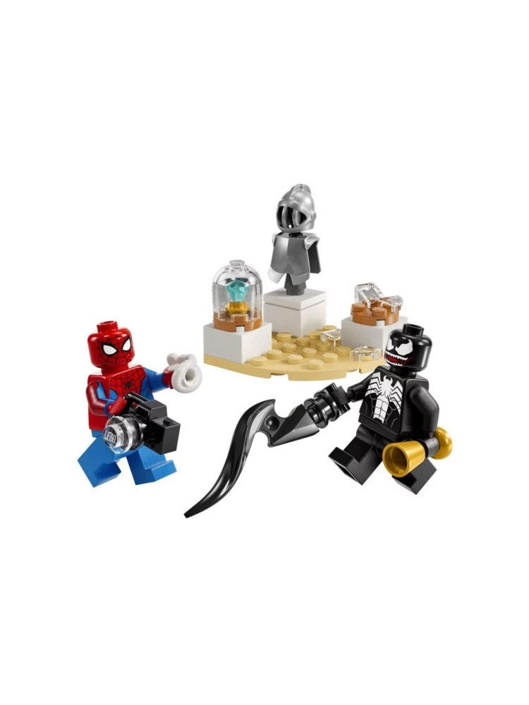 LEGO 30707 Venom Assalto ao Museu Heróis Marvel Conjunto de Blocos de Montar Presente de Dia das Crianças