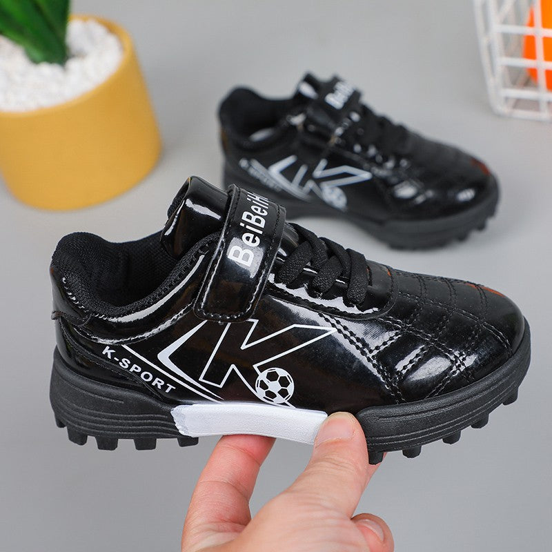 Soccer Cleats for Kids 2024 New Children Football Cleats Fashion Firm Ground Soccer Shoes