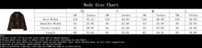KONDALA Women Brown Faux Fur Jacket Fall Winter Jacket Lapel Loose Jacket 2025 Fashion High Street Elegant Female Jacket Coat