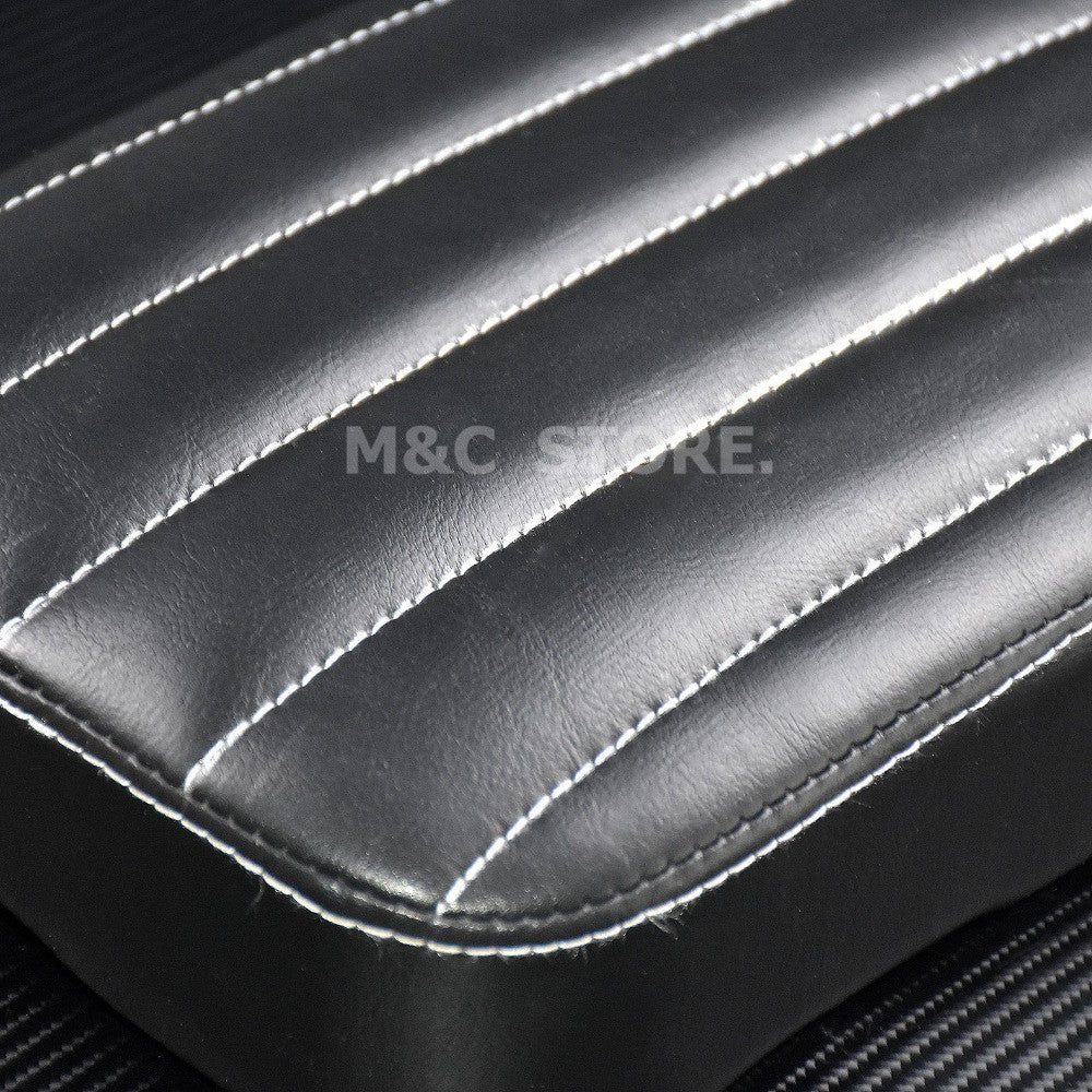 Almofada de Assento Traseiro para Passageiro de Moto Banco Almofadado com 6 Ventosas / 8 Ventosas para Harley Touring Sportster XL1200 Dyna Chopper Custom