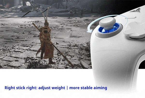 Flydigi Direwolf 4 Gamepad Hall Linear Trigger Force Adjustment Joysticks Wireless Controller for Windows Android IOS Switch1/2