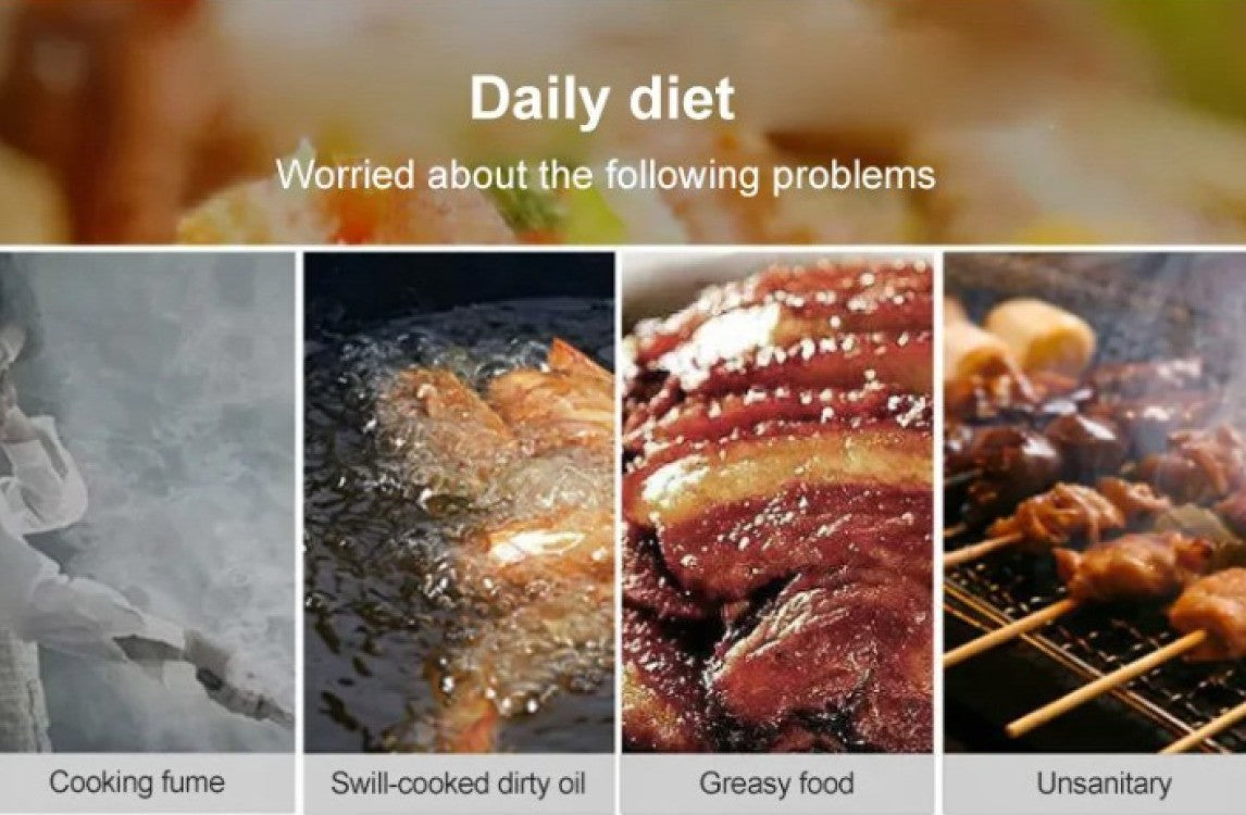 Home Smart Air Fryer Large Capacity Multifunctional Electric Fryer French Fry Machine Cooking Oven integrated Hot fryer Oven