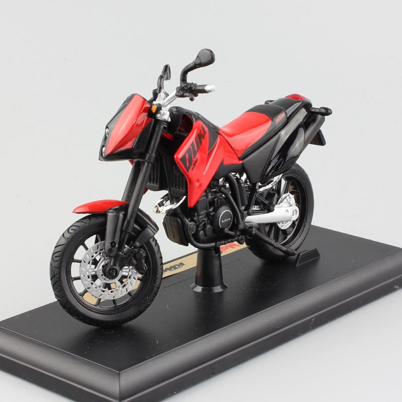 Modelo de motocicleta Maisto KTM 450 SX SXF EXC Racing RC 8C RC390 690 SMC R 640 Duke II Rally de escala 1/18 Diecast Veículos de Moto de Trilha