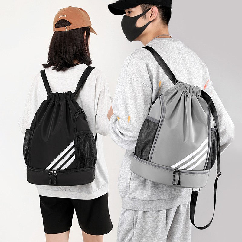Mochila Esportiva de Basquete para Viagem, Mochila Masculina Feminina à Prova d'Água para Academia, Bolsa Esportiva, Bolsa de Basquete, Mochila para Caminhada e Escalada