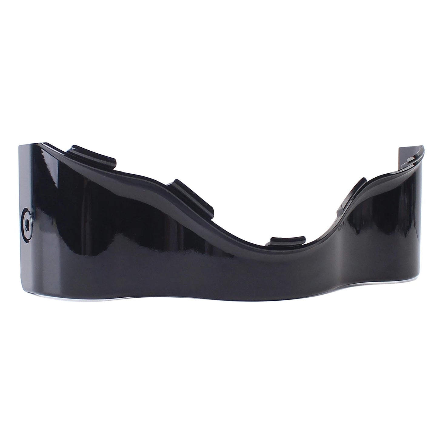 Carenagem Lateral de Batwing Inferior Externa Preta para Motocicleta Harley Touring CVO Electra Street Glide Ultra Classic 2014-2023