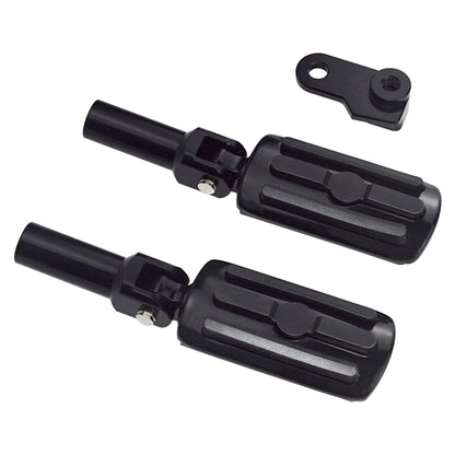 Kit de Suporte para Pedaleira Traseira de Passageiro para Motocicletas Harley Davidson Cross Bones FLSTSB 08-11 Softail Slim FLS FLSS 12-17