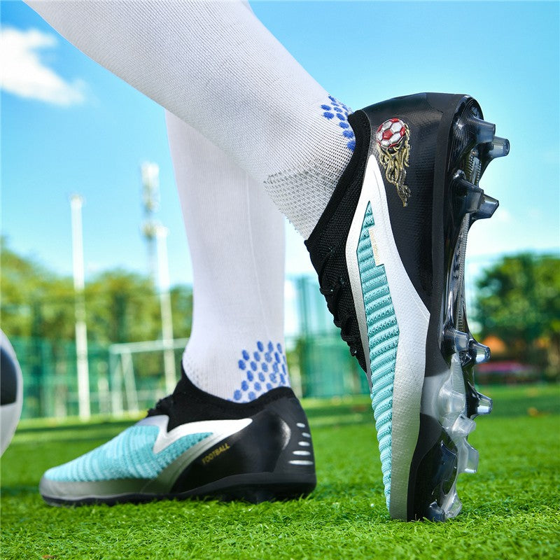 Men Soccer Shoes Original Fast Professional Unisex Cleats Low Cut Football Field Boot Non Slip Comfortable Outdoor Sneaker Match