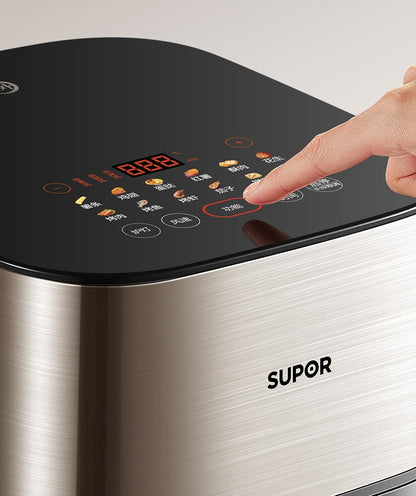 Fritadeira de ar de grande capacidade para uso doméstico e forno elétrico multifuncional integrado com nova visão