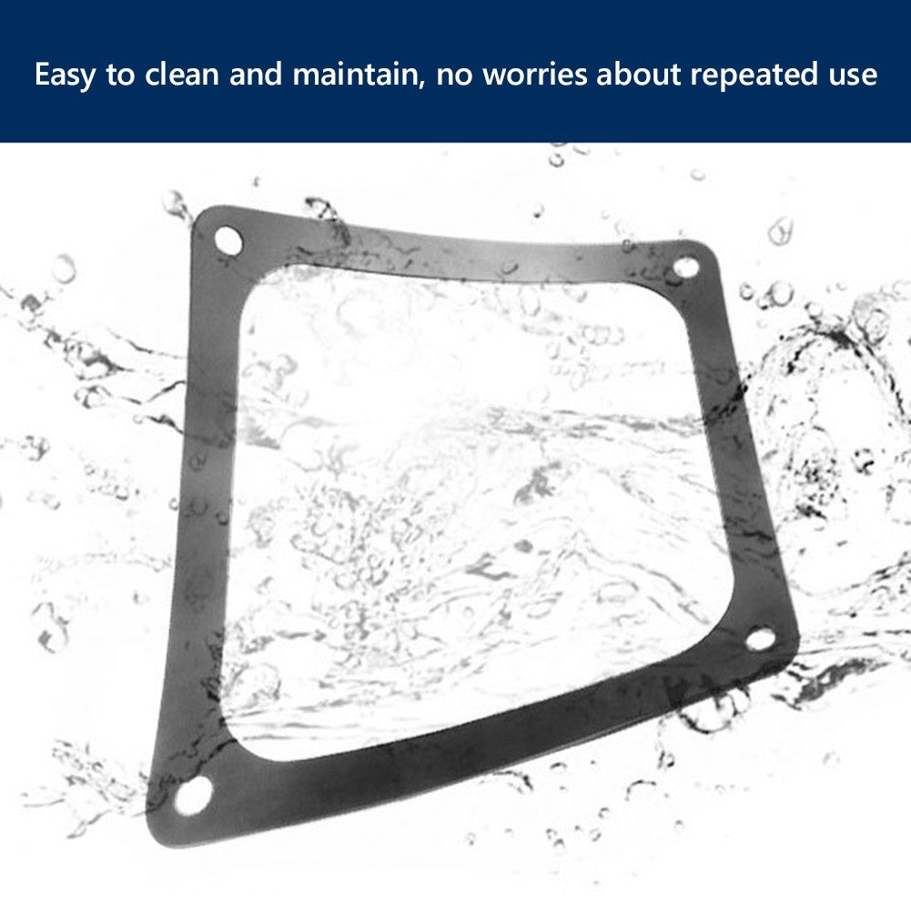 80mm 90mm 120mm 140mm PC Chassis Cooling Fan Dust Filter Magnet Dustproof Mesh Cover Computer Chassis Net Guard with Hole