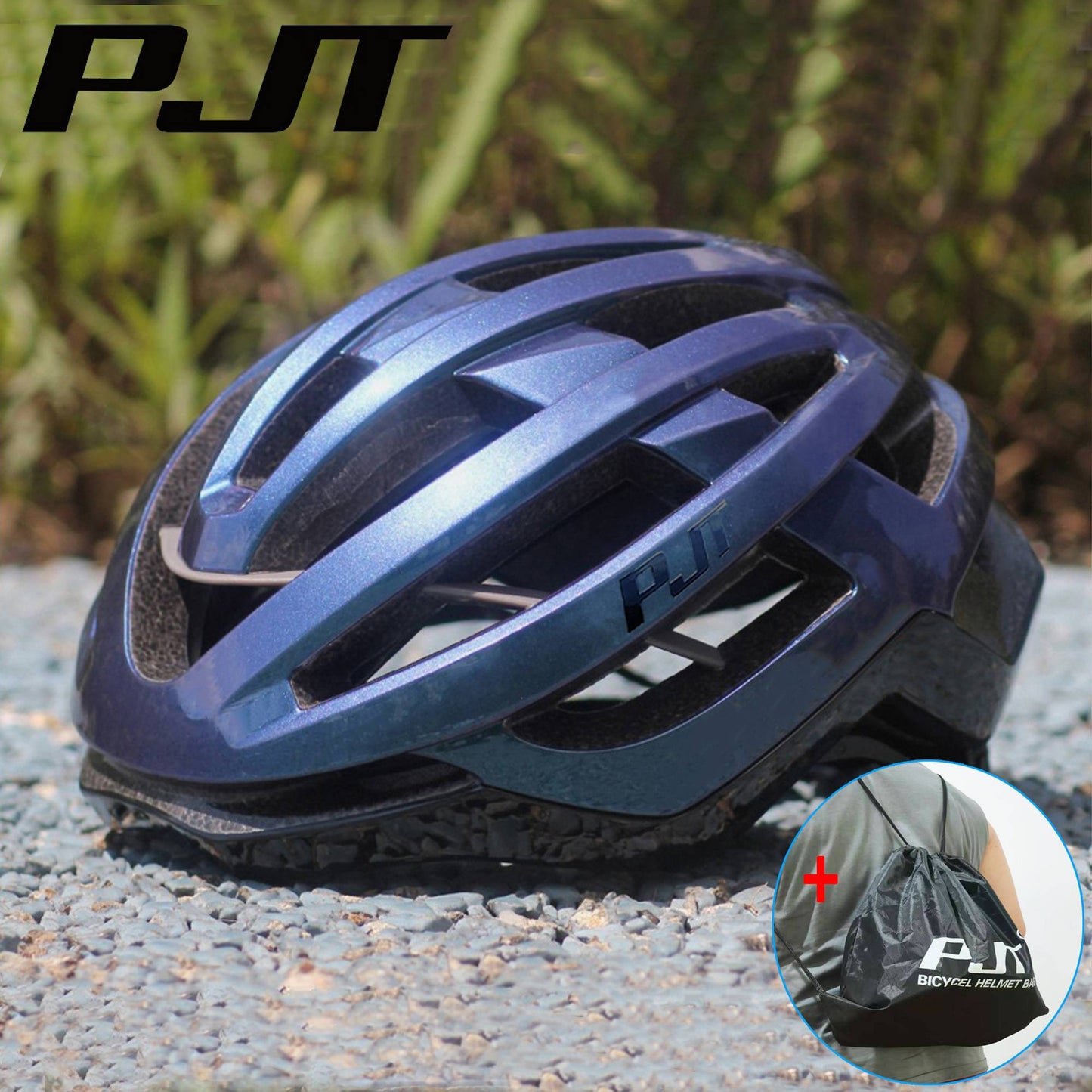 Capacete de Ciclismo PJT 3D Rígido Capacete de Bicicleta de Estrada de Corrida Esportivo Masculino Feminino Capacete de Ciclismo de Montanha Capacete de Segurança MTB