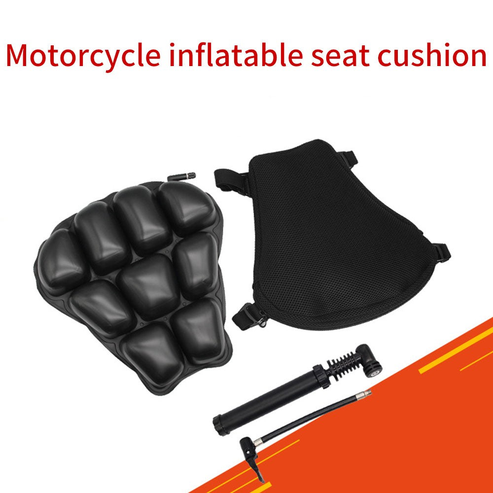 Almofada de assento inflável para motocicleta Air Pad, universal para R1200GS R1250GS, para CBR600 Z800 Z900, para GSXR 600 750, para 390 ATV