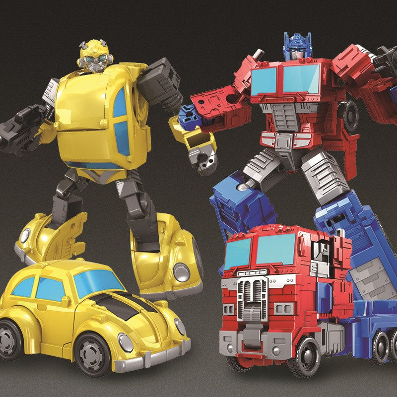 WEIJIANG NOVO 20CM Transformação Anime Boneco de Ação Brinquedos de Filme Plástico ABS Robô Carro Avião Tanque Legal Modelo Presente para Meninos
