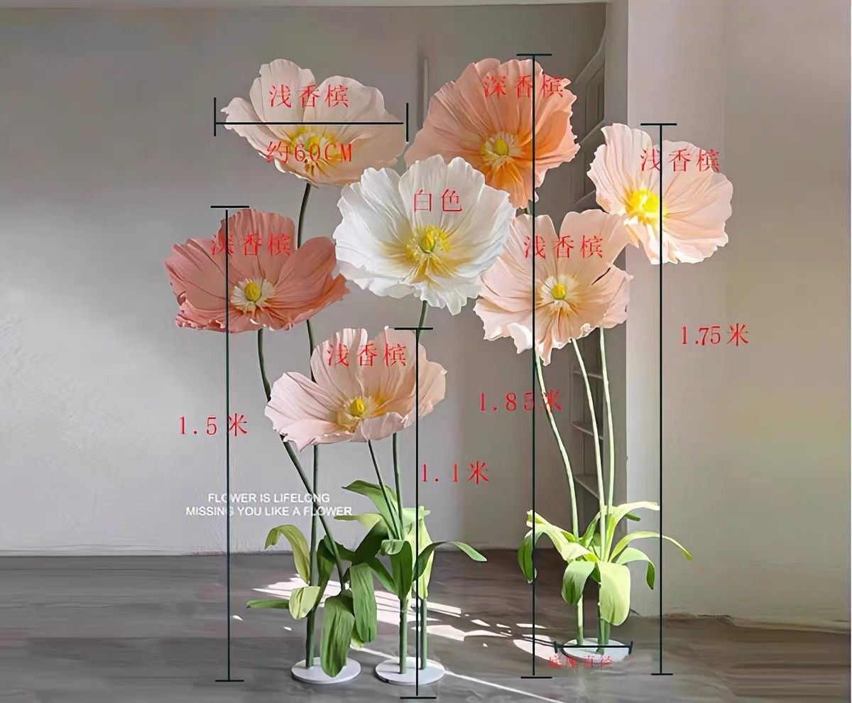 185cm Wedding Artificial Flowers Wedding Road Lead Flower Home Decor Mariage Party Supplies Window Garden Decoration Accessories