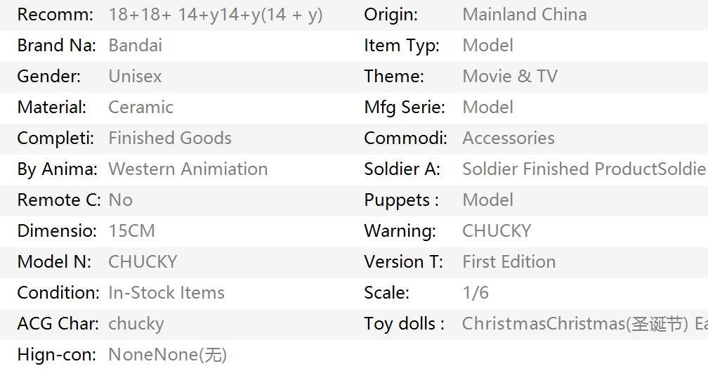 Real Genuine Limit Cheap Sale NECA GOOD GUYS CHUCKY Halloween Day Horror Doll PVC Figure Collectible Model Toy 15cm