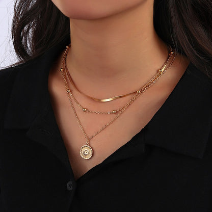 New Stainless Steel Cross Pendant Necklace for Men Women Minimalist Gold Color Jewelry Male Female Necklaces Chokers Gifts 2025