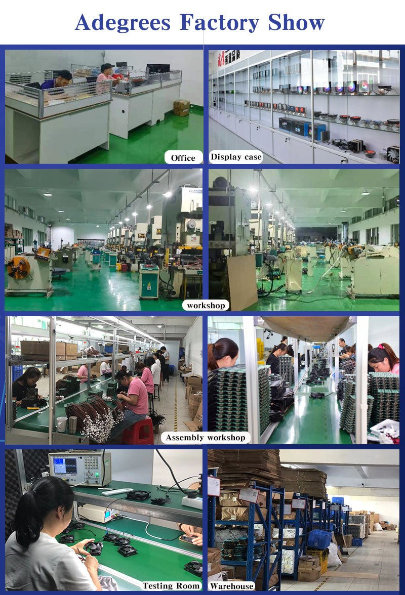 6 Heat Pipes ARGB CPU Air Cooler 4 Pin PWM Quiet CPU Cooling Fan for Intel LGA 1700 2011 1200 1156 X79 X99 AM3 AM4 PC Radiator