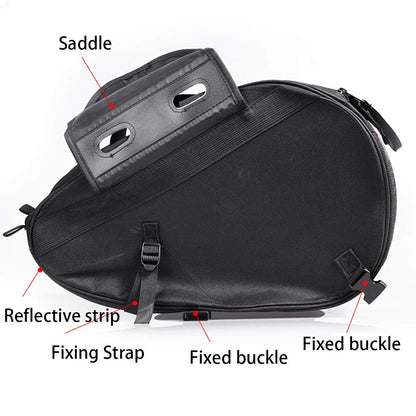 Newest Motorcycle Waterproof Racing Race Moto Helmet Travel Bags Suitcase Saddlebags + One Pair of Raincoat+Plastics