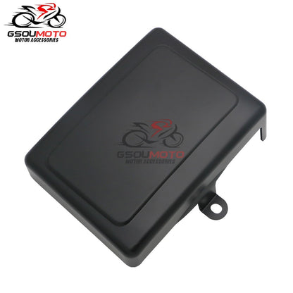 Motorcycle Black Battery Side Fairing Frame Covers Cap For Harley Dyna Street Fat Bob Super Glide Wide Glide Switchback FLD FXD