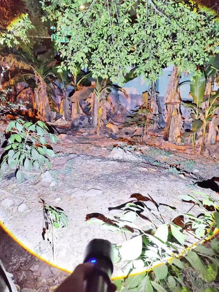 990000LM Most Powerful Flashlight Type-c Recharge 3000M Spotlight Tactical Flash Light 5000mAh High Power Led Flashlights Torch