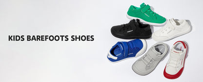 HOBIBEAR Mesh Barefoot Shoes Boys Girls Wide Toe Sneaker Zero Drop Walking Shoes(Toddler Little Big Kid)