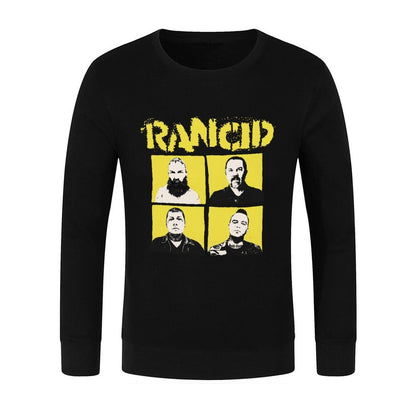 Rancid Members punk rock art Pullover autumn new products men clothes men's clothes men's coat hooded sweatshirt for men