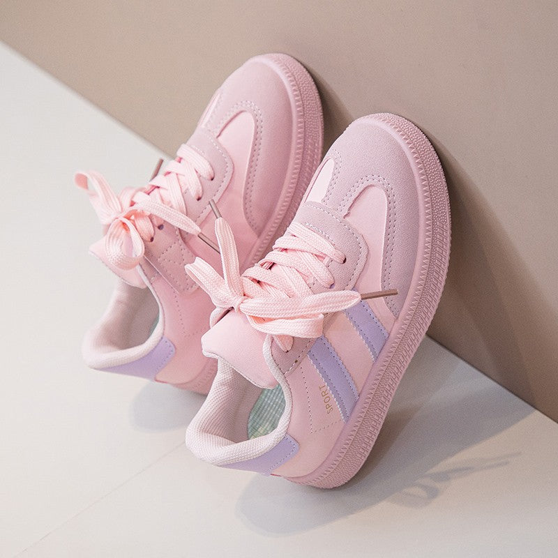 Children Tennis Shoes 2025 New Simple Kids Sneakers for Girls Patchwork Non-slip Boys Causal School Running Sneakers Non-slip