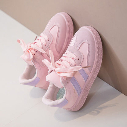 Children Tennis Shoes 2025 New Simple Kids Sneakers for Girls Patchwork Non-slip Boys Causal School Running Sneakers Non-slip