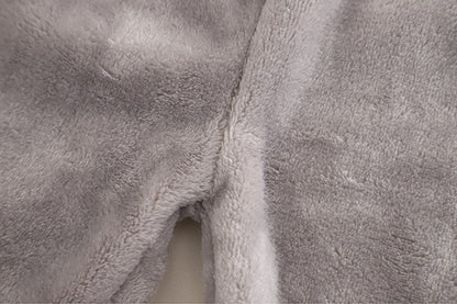 Autumn Winter Baby Boys Homewear Sets Fashion Cartoon Bear Flannel Fleece Clothes for 1-6 Years Kids Sleepwear Children Pajamas