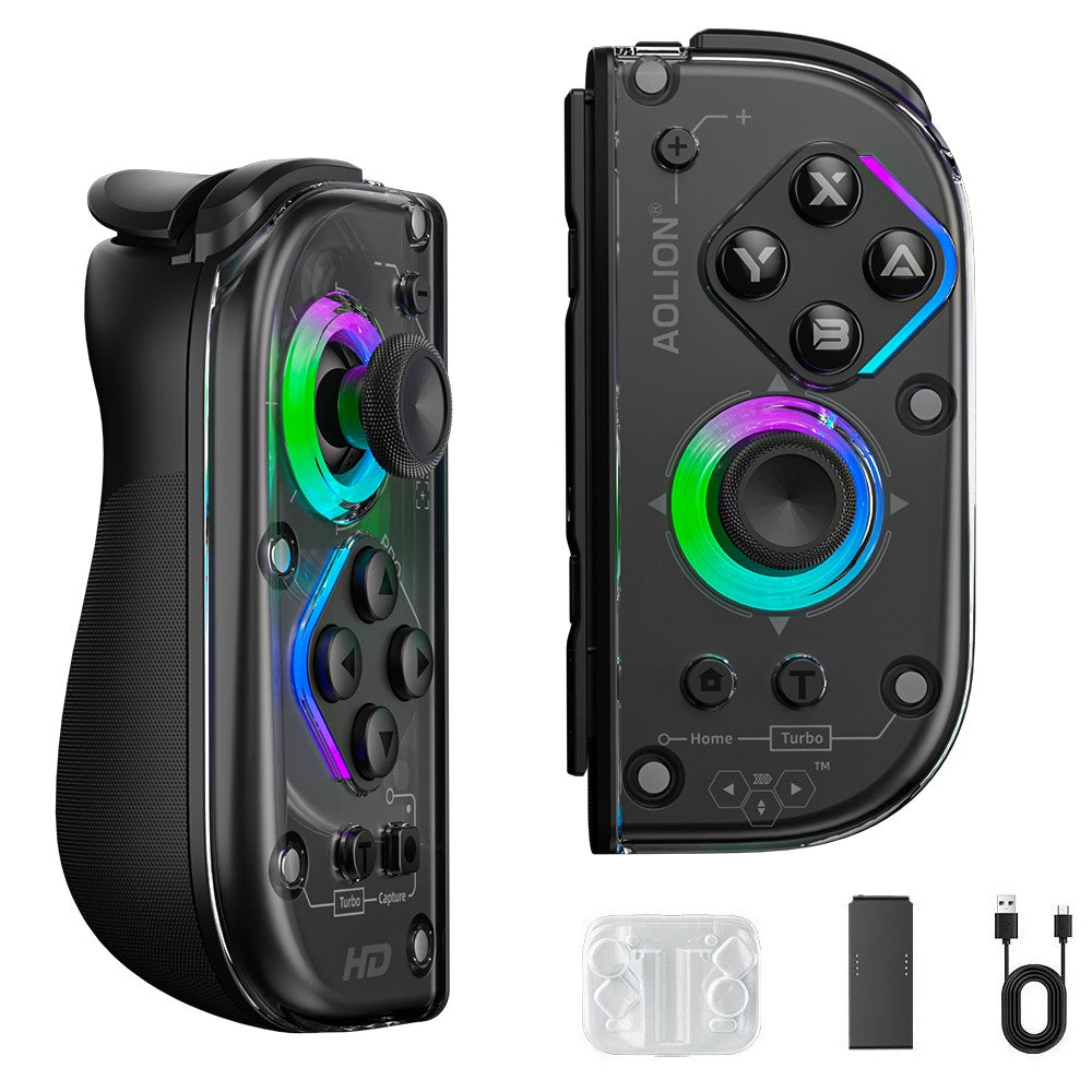 AOLION J20 Hall Joy-con Gamepad for NS2/Switch OLED/Switch NFC HD Shake Lite Left and Right Split Game Controller