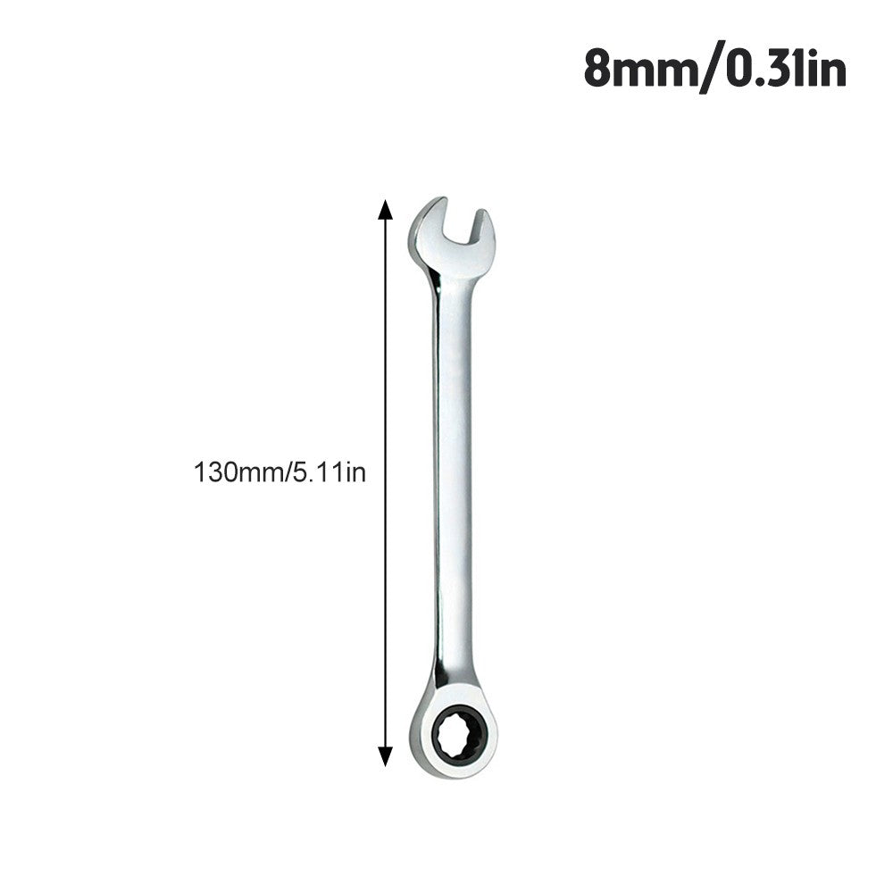Chave Combinada Catraca Chaves de Boca Ferramenta de Anel de Engrenagem 6-7-8-9-10-11-12-13-14-15-16-17mm Chave Torx Universal Ferramentas de Reparo