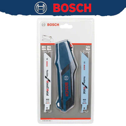 BOSCH 2608000495 Cabo Profissional para Lâminas de Serra Sabre Serra de Bolso com 2 Lâminas para Corte de Tubos de Plástico e Metal Acessórios para Ferramentas Portáteis