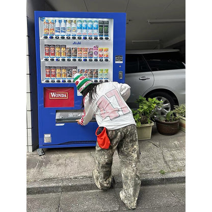 ZHIZOU Women Gothic Baggy Y2k Jeans American 2000s Style Embroidery Jean Pants Vintage Harajuku Oversize Denim Trousers Autumn