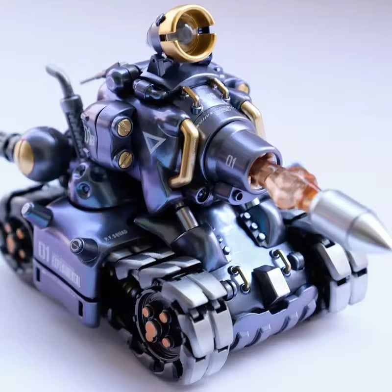 Novo 1/35 Jogo de Computador Metal Slug Tanque Batalha Cena Heróis Inimigo Cativo Mini Pintado Bonito Coleção Montar Brinquedos de Modelo