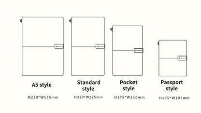 100% Genuine Leather Journal Refillable Travel Notebook Retro DIY Handmade Diary Sketchbook School Office Gift Customized