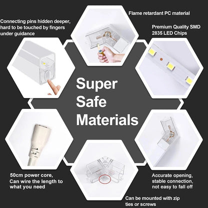 Garage Hexagon LED Light 50000H 6500K Ultra Bright for Home Gym Barbershop Car Detailing Bar Basement Workshop Ceiling Lighting