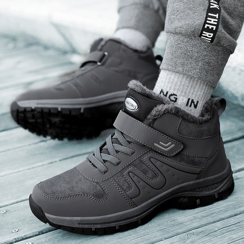 2025 Women Winter Snow Boots For Men And Women Outdoor Hiking Boots Non-Slip Warm Woman's Sneakers Size 35-45 Ankle Footwear