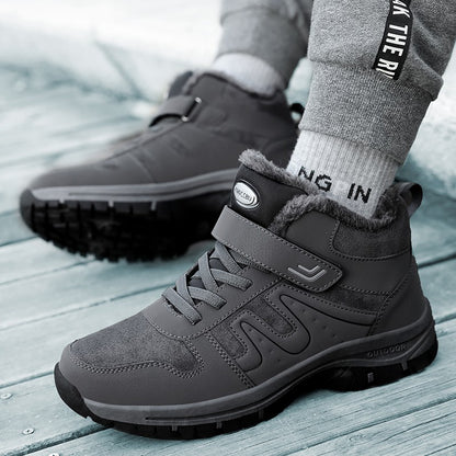 2025 Women Winter Snow Boots For Men And Women Outdoor Hiking Boots Non-Slip Warm Woman's Sneakers Size 35-45 Ankle Footwear