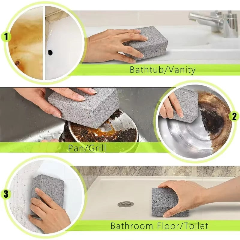 FAIS DU BBQ Grill Cleaning Brick Block Grill Stone Racks Stains Grease Cleaner BBQ Tools For Kitchen Gadgets Cleaning Brush