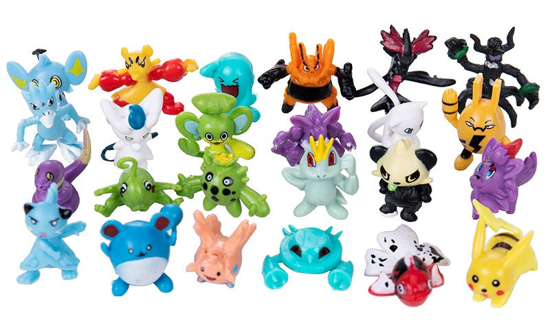 Mini Figuras Pokémon 144 de 2-3cm/250 de 4-6cm Modelo Anime Diferentes Estilos Bonecas Fofas Brinquedos Pikachu Pokémon Go Presentes de Aniversário para Crianças
