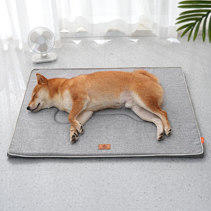 Cama de Cachorro Lavável de Inverno Almofada Reversível para Caixas de Transporte Cama Macia e Fofa para Canis Colchão para Cachorros Grandes, Médios e Pequenos