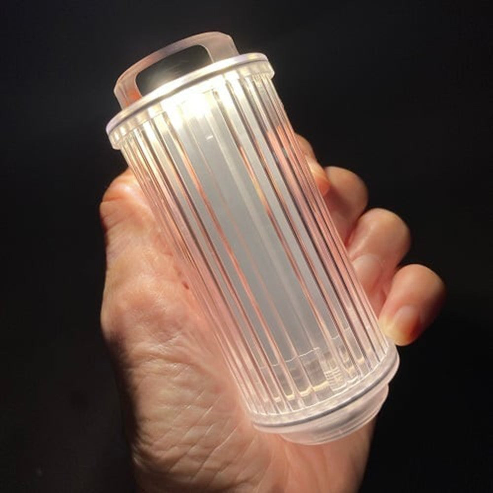 NEW Transparent 38 Explore USB Rechargeable Flashlight Mini LED Camping Lantern with Magnetic Base 3000mAh Battery Outdoor Light