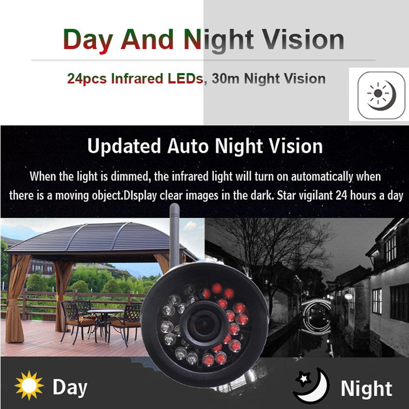 JIENUO 5MP IP Camera Wireless Cctv Security Outdoor Waterproof Night Vision Onvif 32G 64G 128G Indoor HD Wifi Home Cam CamHipro